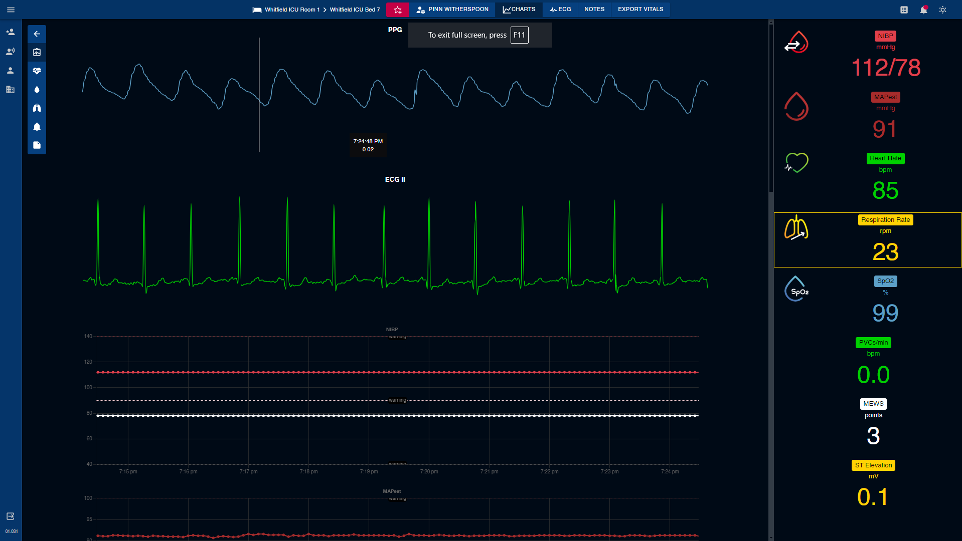 Real-Time Patient Monitoring